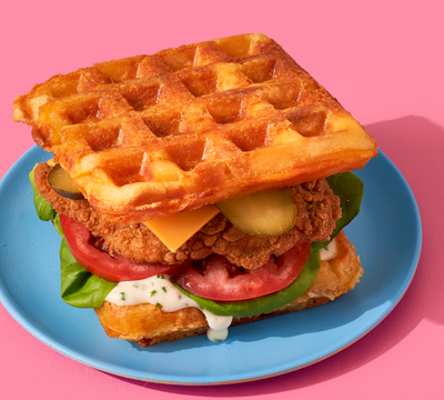 Nashville Waffle Fries Burger