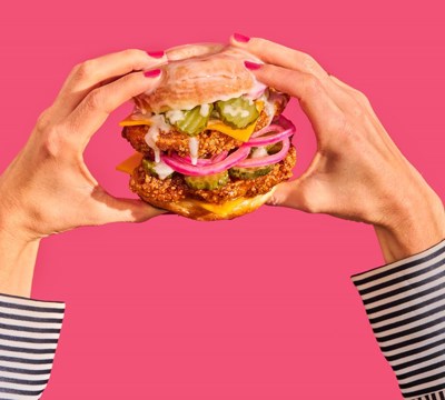 Sweet & Spicy Donut Burger 