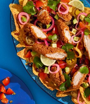 Chicken Tender Nachos