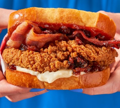 Bacon Jam & Crispy Chicken Buttie
