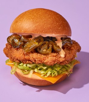 The Nashville Hot with Candied Jalapenos 