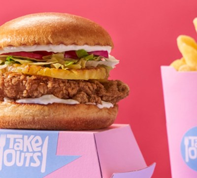Hawaiian Chicken Burger 
